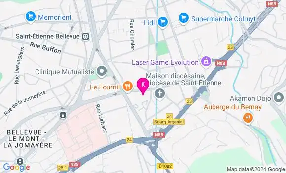 Localisation Matthieu Rachet