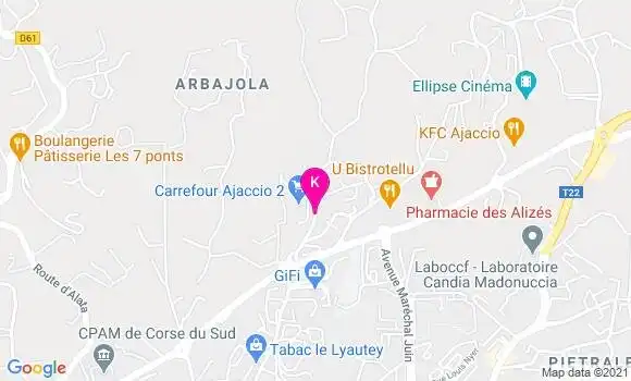 Localisation Armelle Le Tutour