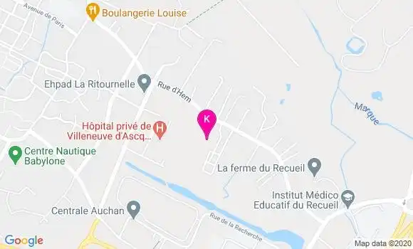 Localisation Benedicte Armynot Du Chatelet
