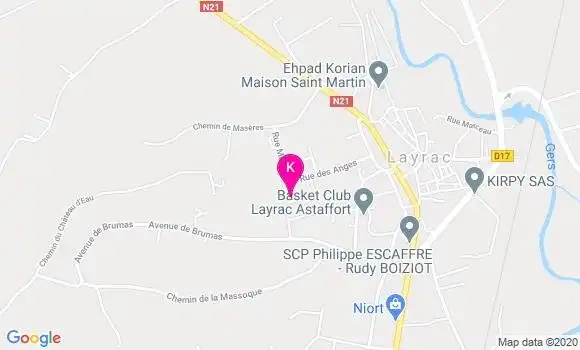 Localisation Celine Puerari