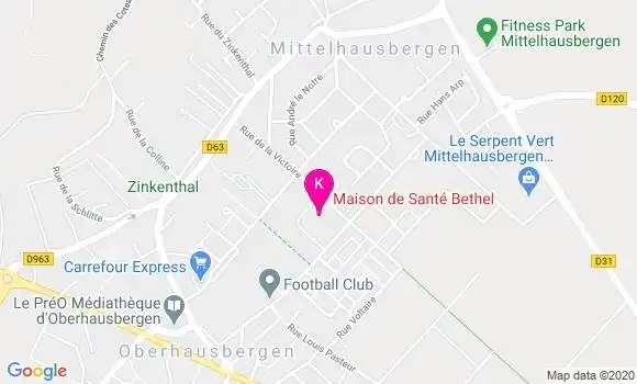 Localisation Marion Kieffer