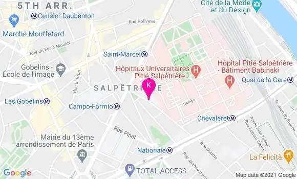 Localisation Cecile Huiban