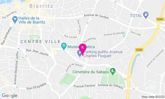 Localisation Emilie Ramia