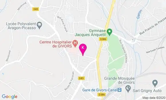 Localisation Annouck Curzillat