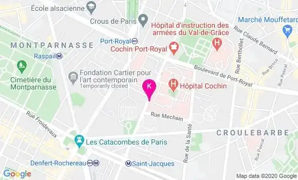Localisation Sophie Grandjean