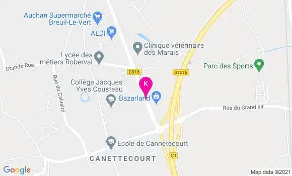 Localisation Victor Daniel Matei