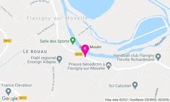 Localisation Christine Emmanuel