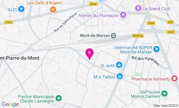 Localisation Vincent Maupetit