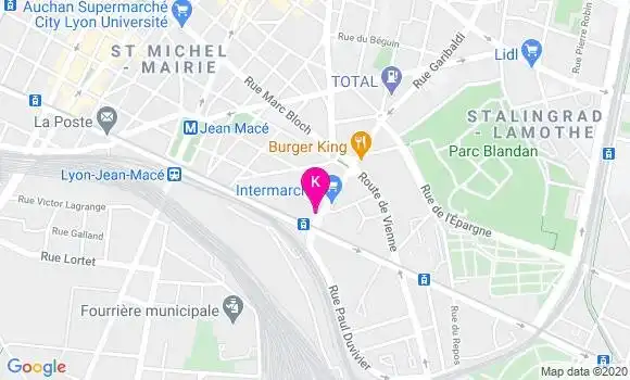 Localisation Prescillia Clarus