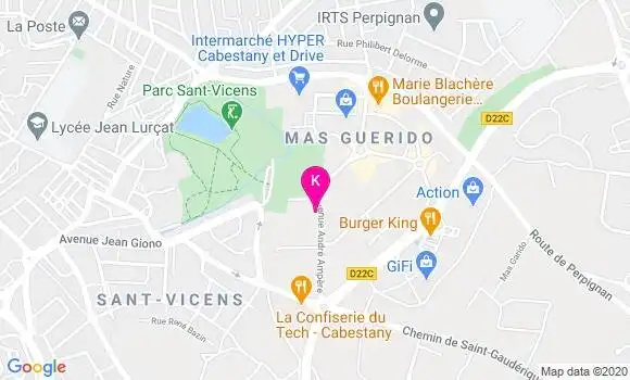 Localisation Denis Cassagneres