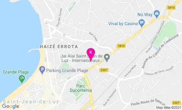 Localisation Itsaso Intxausti Arzelus