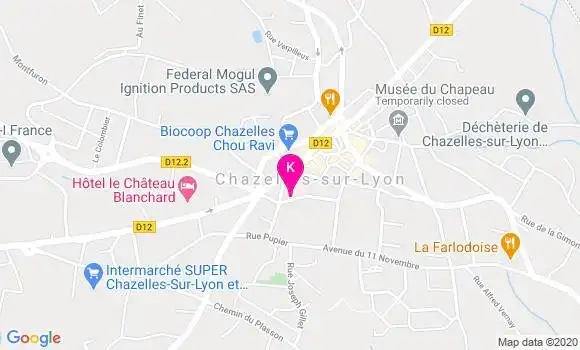 Localisation Alexandre Boillot