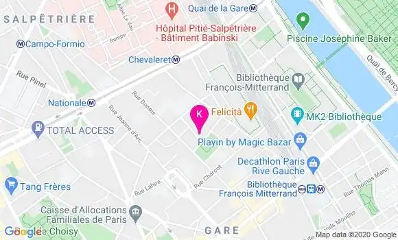 Localisation Fanny Karsenty