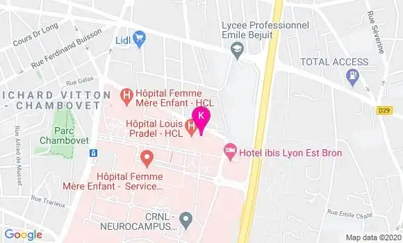 Localisation Agathe Massonneau