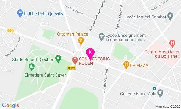 Localisation Adrien Guidez
