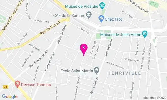 Localisation Yves Tucoulou Tachoueres
