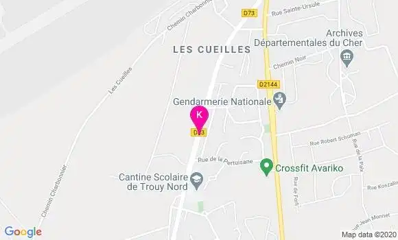 Localisation Marine Muffet