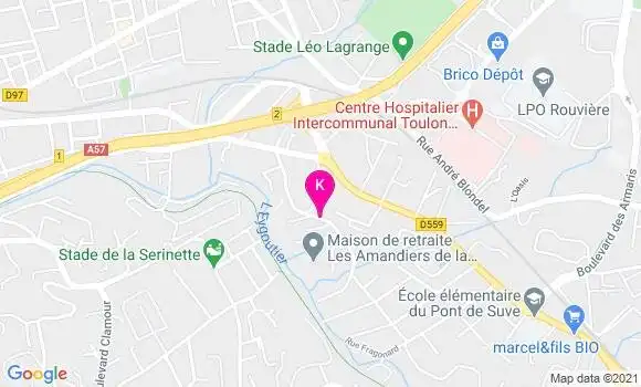 Localisation Jacques Arnaud Lenoir