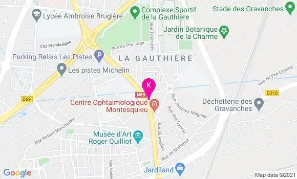 Localisation Pierre Delesvaux