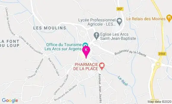 Localisation Isabelle Catry