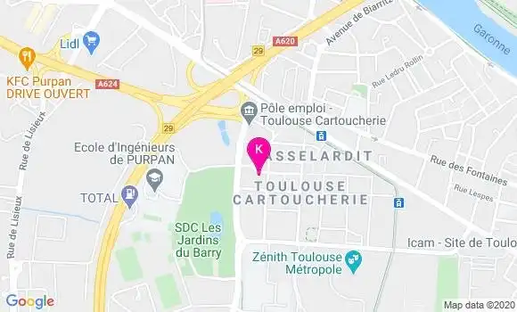 Localisation Noemie Taurand