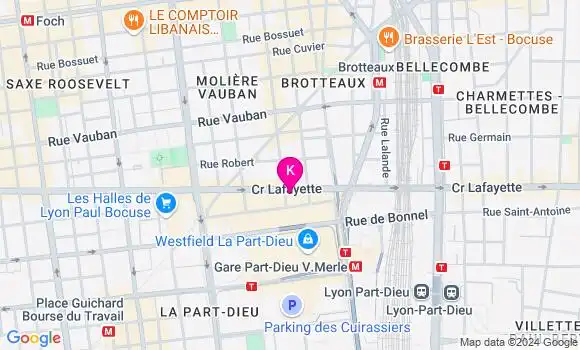 Localisation Sarah Bussiere