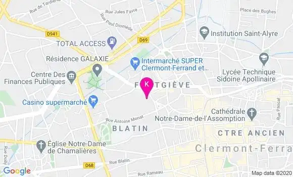 Localisation Amelie Barge