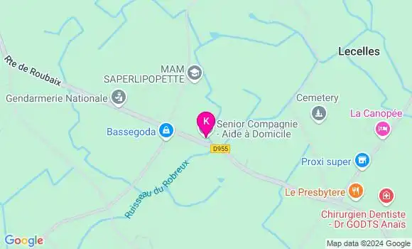 Localisation Pauline D