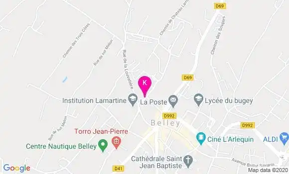 Localisation Lucie Voulhoux