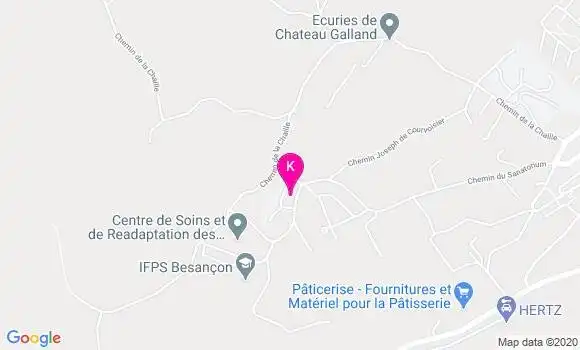 Localisation Pascale Pariset