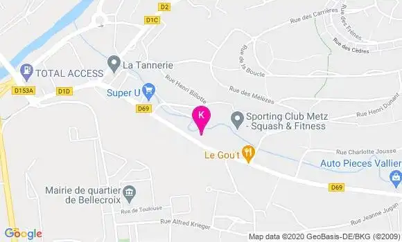 Localisation Sylvie Denay Devillet
