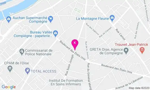 Localisation Anne Laure Pierre