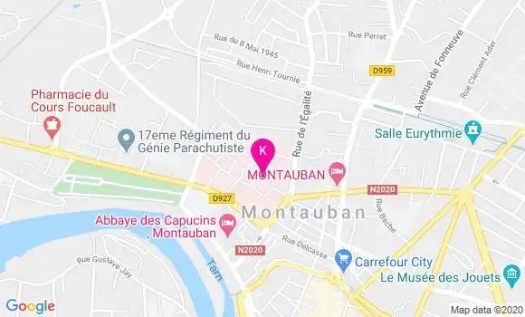 Localisation Cindy Carceles