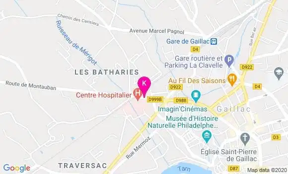 Localisation Eleonore Larmignat