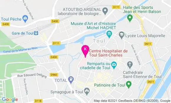 Localisation Audrey Attenot