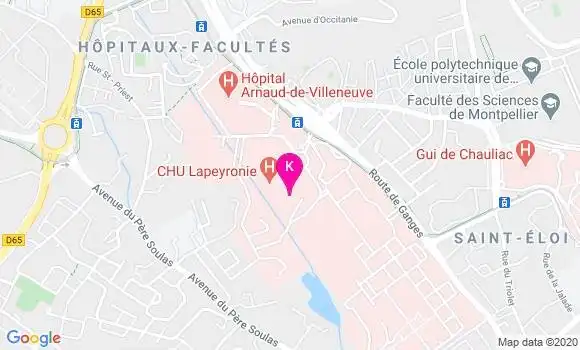 Localisation Bernard Moreno