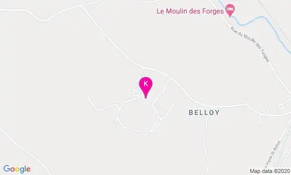 Localisation Isabelle Bento