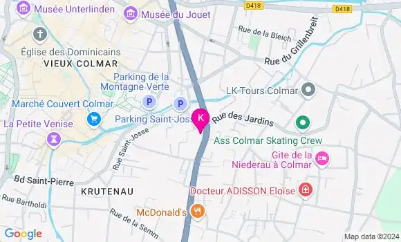 Localisation Elodie Dossmann