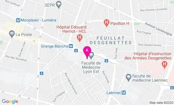 Localisation Chantal Chaffringeon