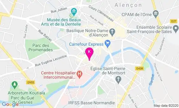Localisation Francois Eudier