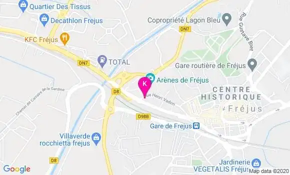 Localisation Didier Raoult