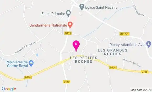 Localisation Michel Mauduit