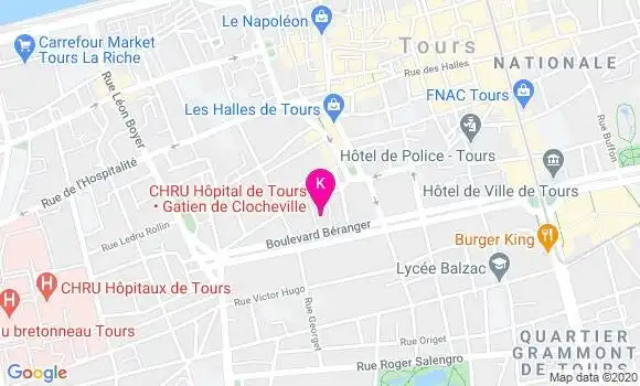 Localisation Amelie Mathieu