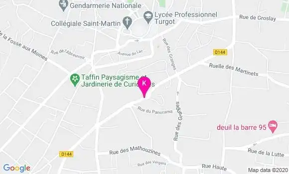 Localisation Valerie Gannaz Champain