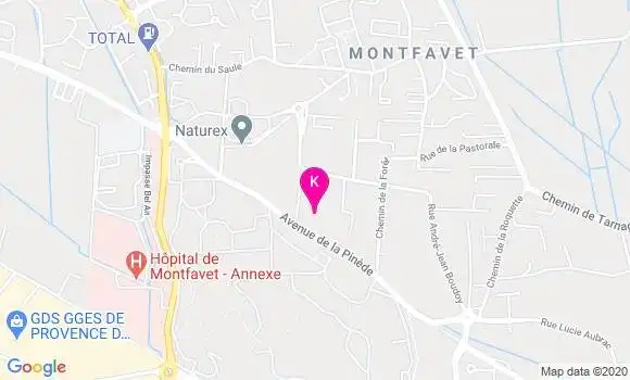 Localisation Laury Tournadre
