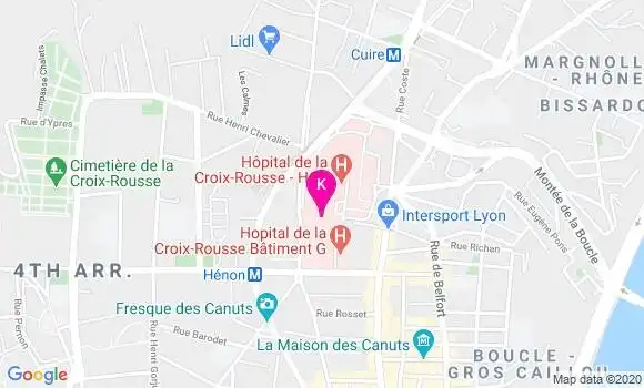 Localisation Evelyne Robert