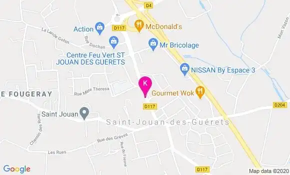 Localisation Matthieu Cousin