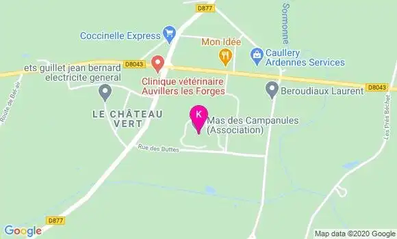 Localisation Magali Fonck