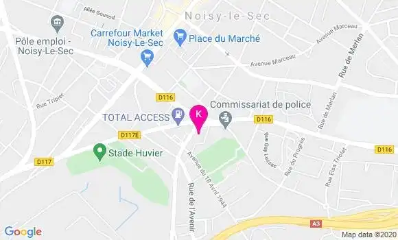 Localisation Youssef Aafif Hassinou