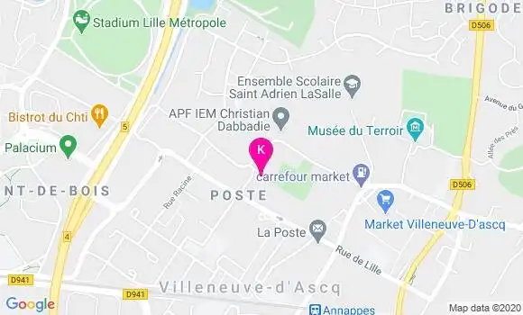 Localisation Gaelle Ezeque
